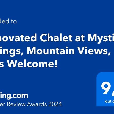 Renovated Chalet At Mystic Springs, Mountain Views, Pets Welcome! Canmore Esterno foto